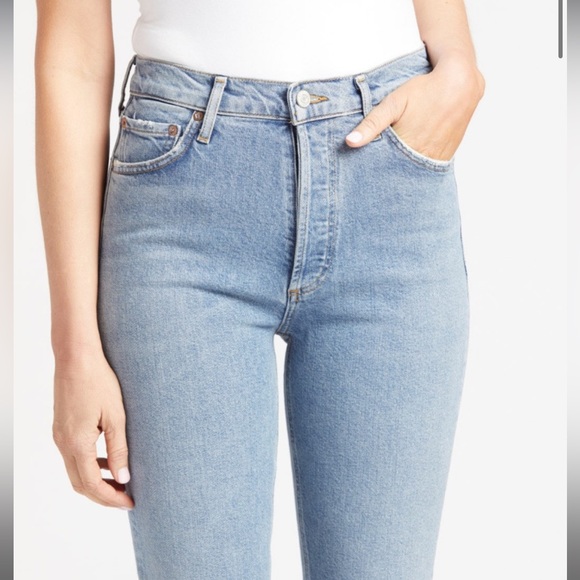 AGOLDE Nico High Rise Slim Murmur - Picture 3 of 12